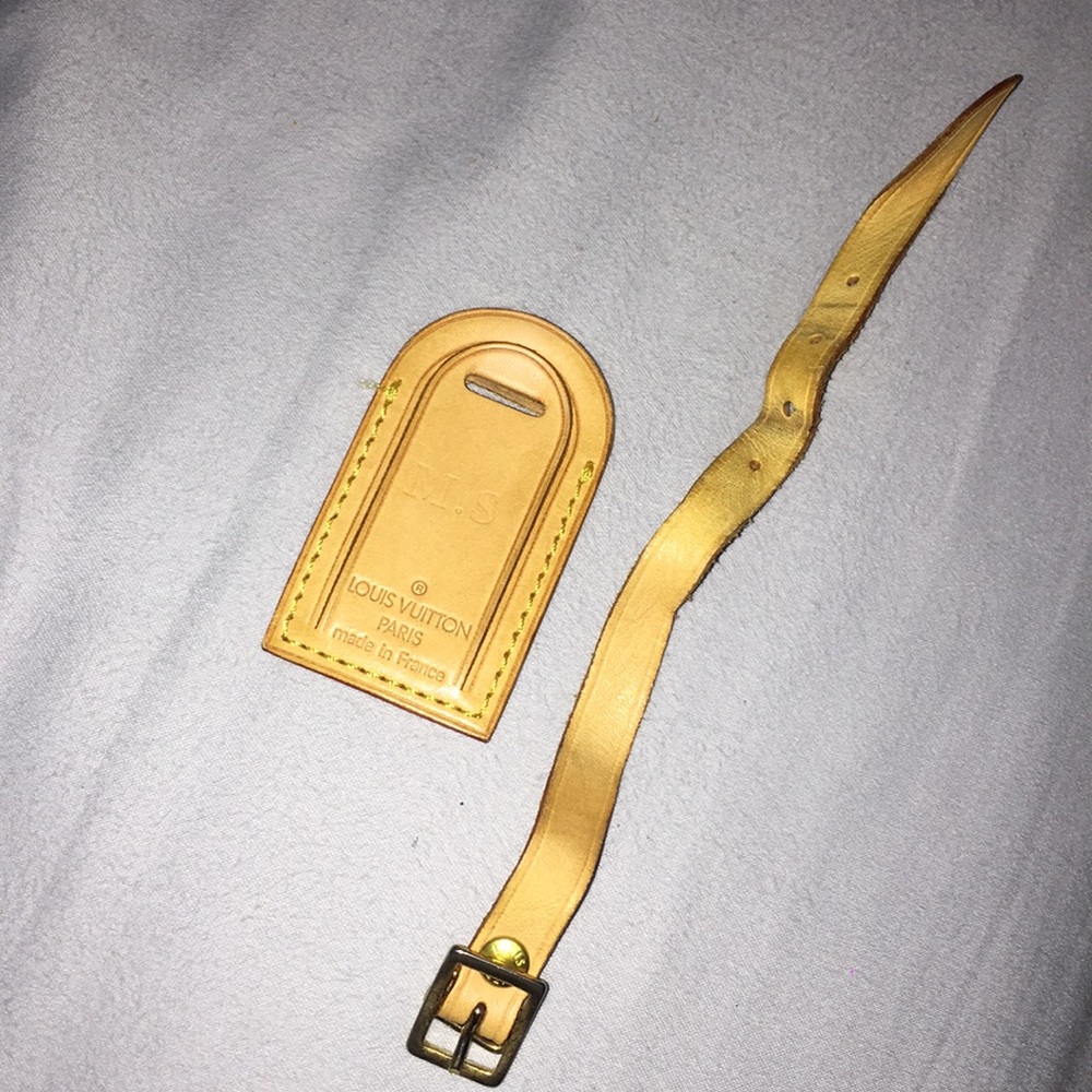 Louis Vuitton luggage tag